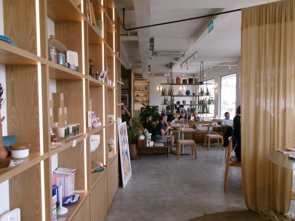 Frankie & Fern'sのおしゃれな店内
