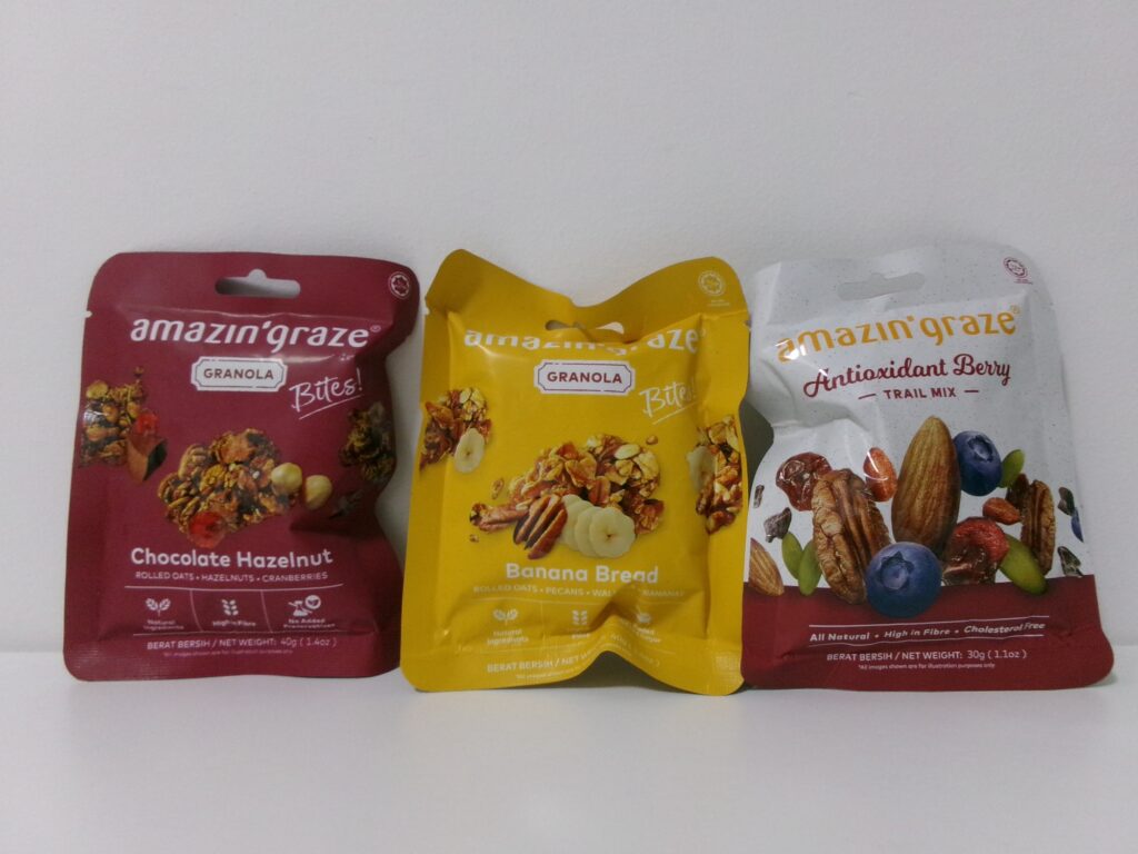 Amazin' Grazeの小分けのグラノーラ