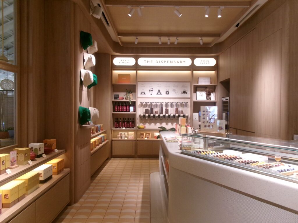 Mr. bucketのおしゃれな店内