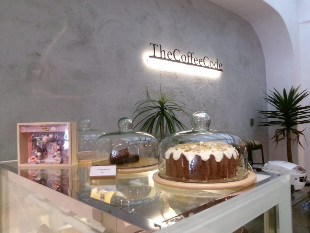 The Coffee Codeのおしゃれなカウンター
