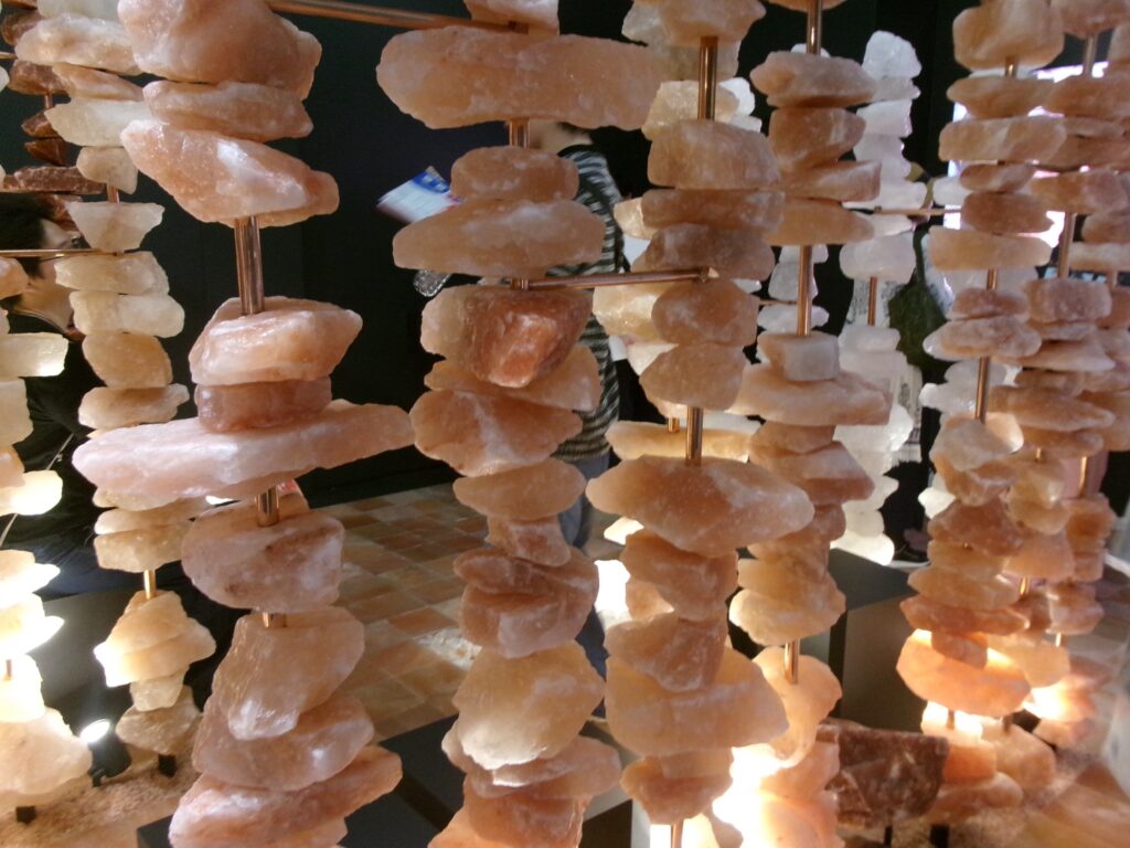コモンズのパキスタンブースにある岩塩