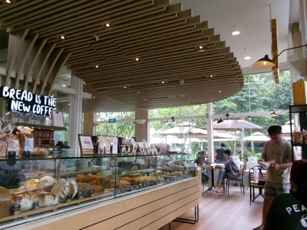 デンプシーのBaker&cookの店内
