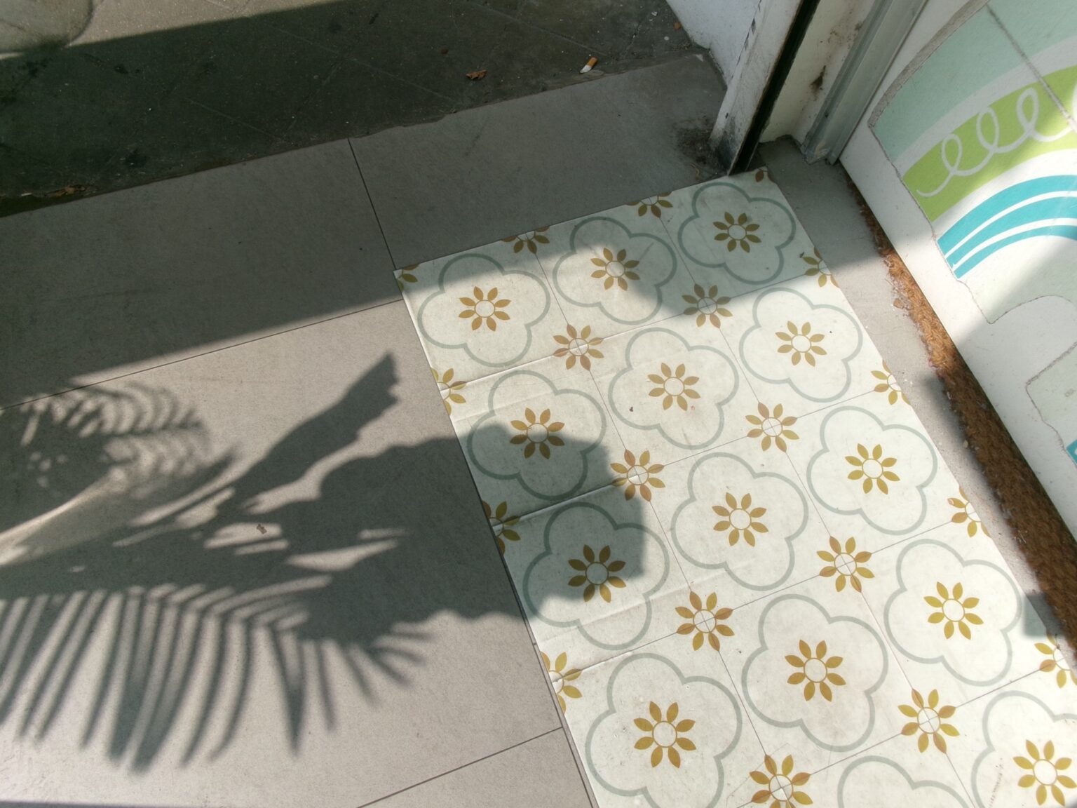 シンガポールの日差しを感じる光と影