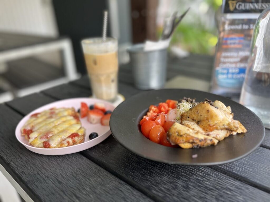 Jimmy monkey cafeのランチ