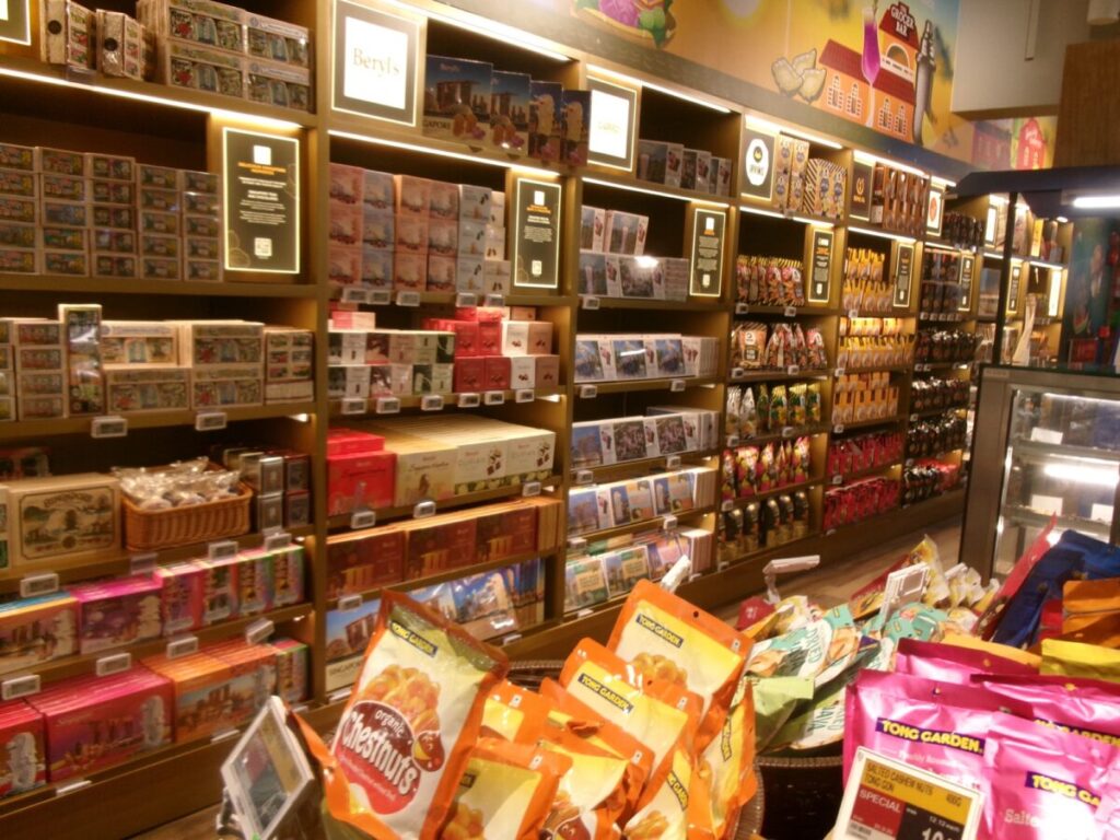 フェアプラのお土産コーナー