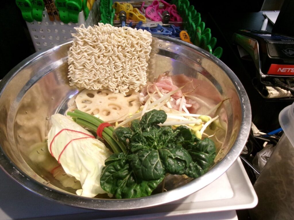 マーラーホットポットの具材