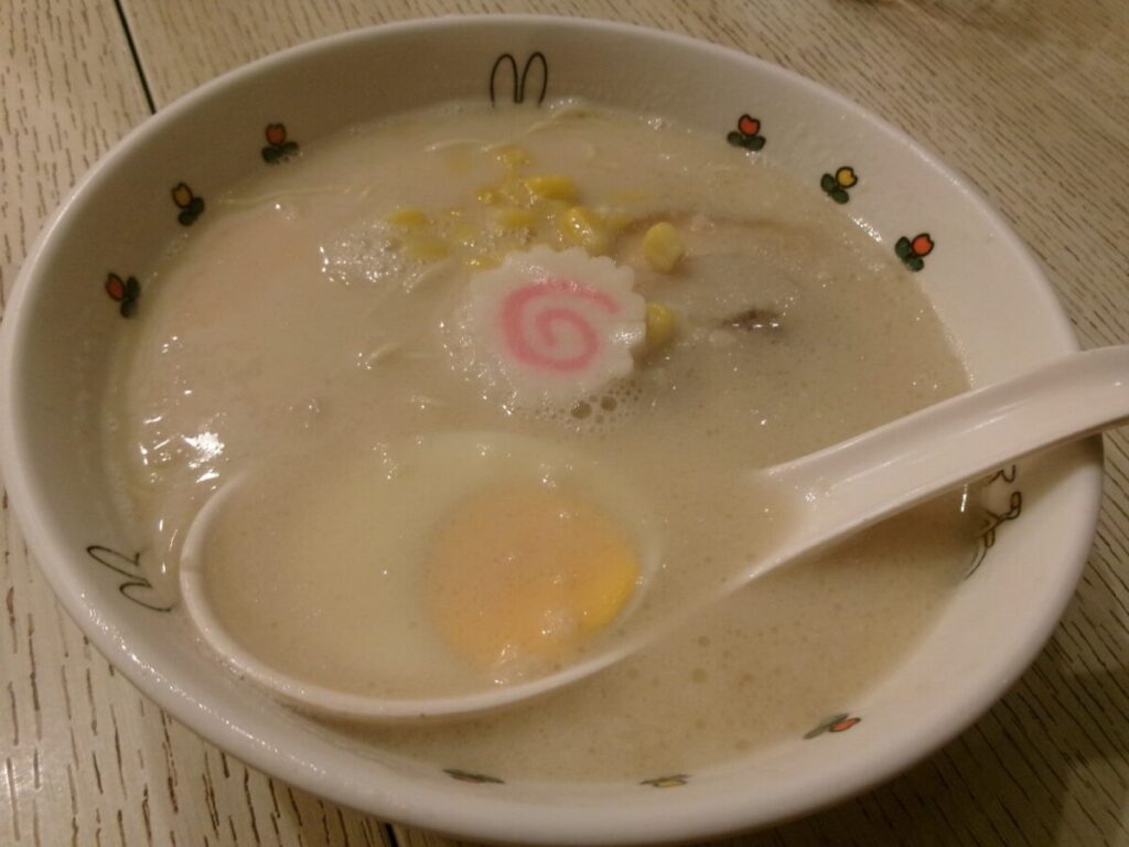 一風堂のキッズラーメン