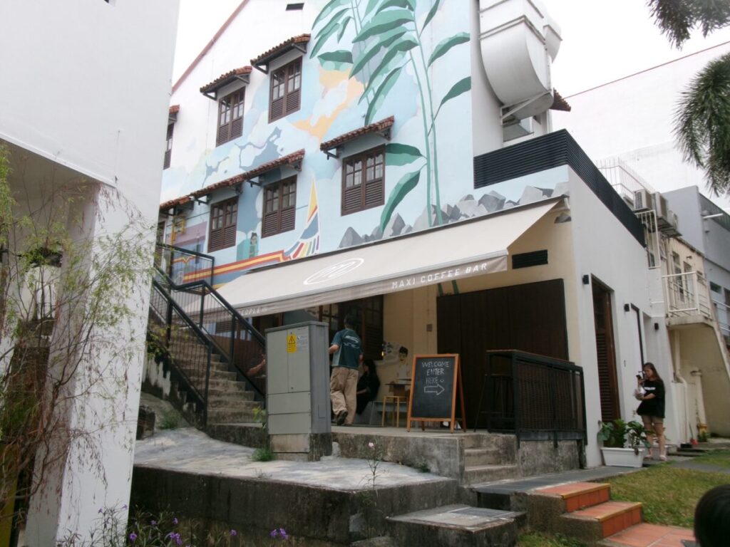 Maxi coffeeのおしゃれな外観