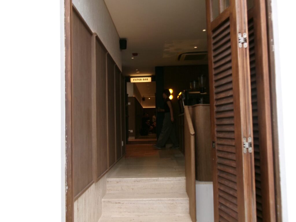 maxi coffeeの店内