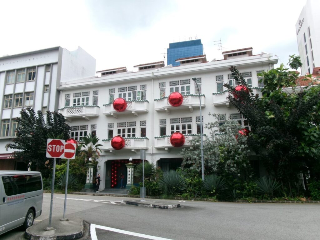 珍しいクリスマスの飾り