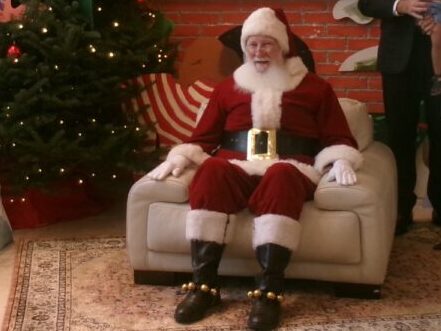 cluny Courtのサンタさん