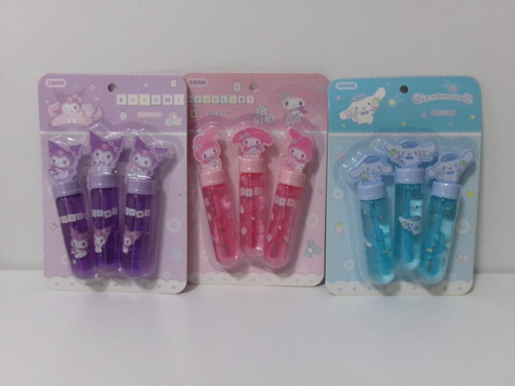 サンリオのキャラクターのシャボン玉