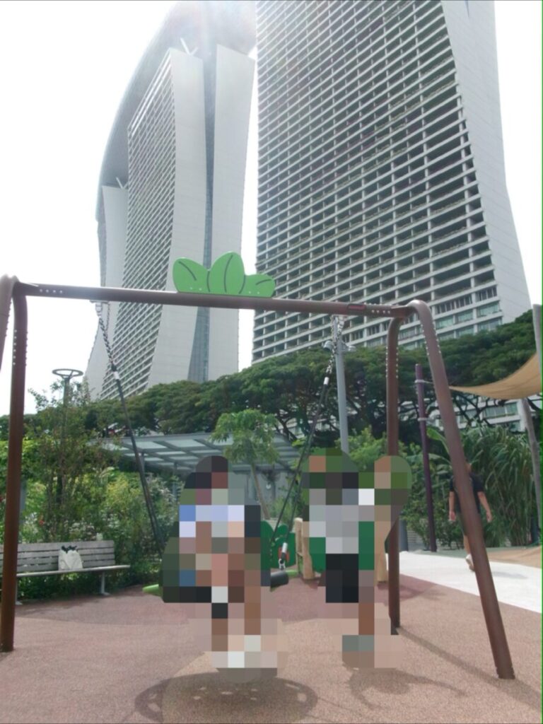 絶景のブランコ