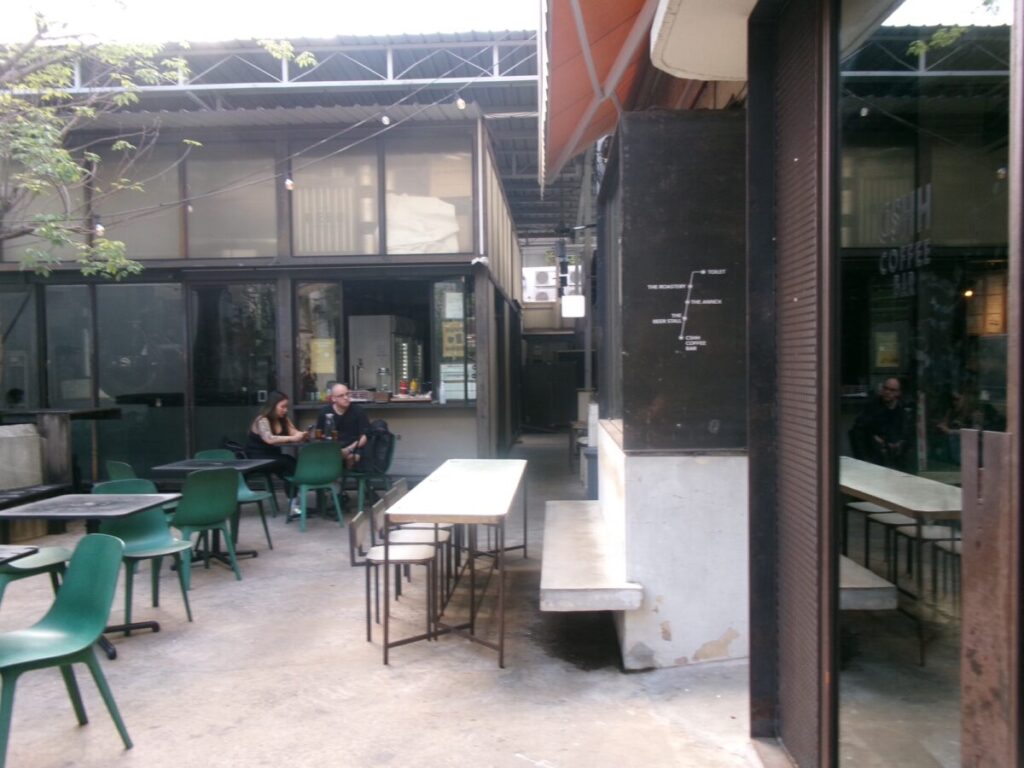 chye seng huat hardwareのテラス席