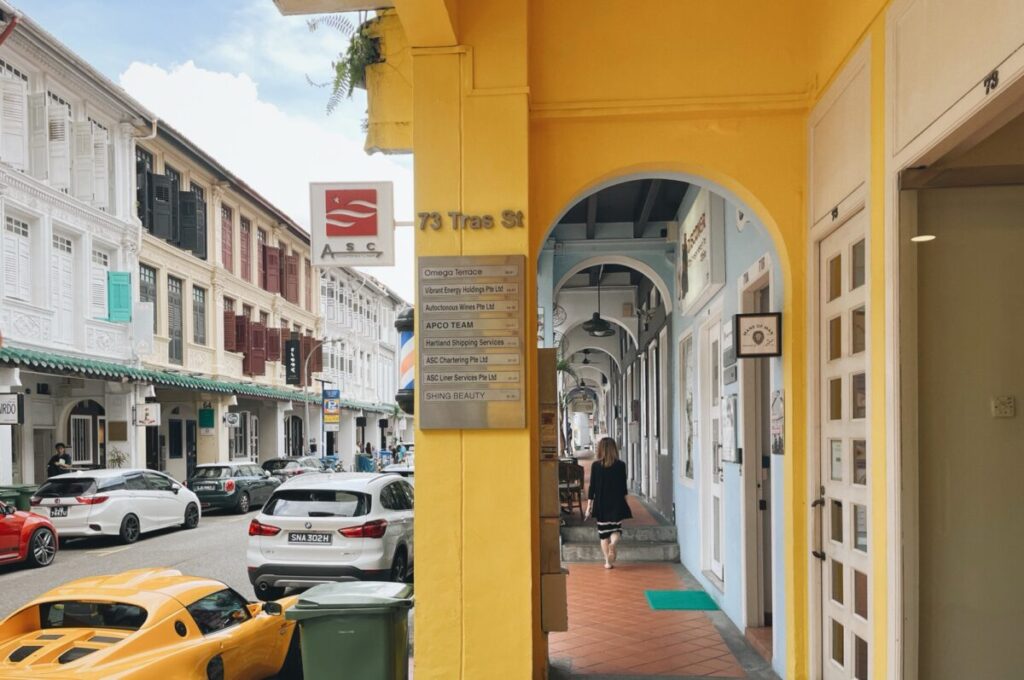 タンジョンパガーのショップハウス