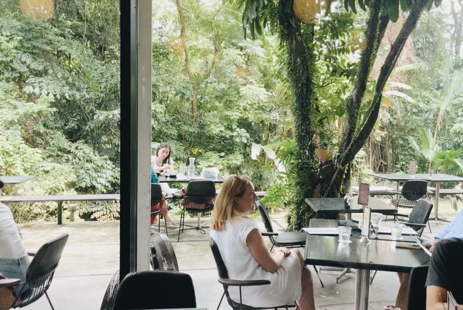 PS.Cafe Harding roadのテラス席