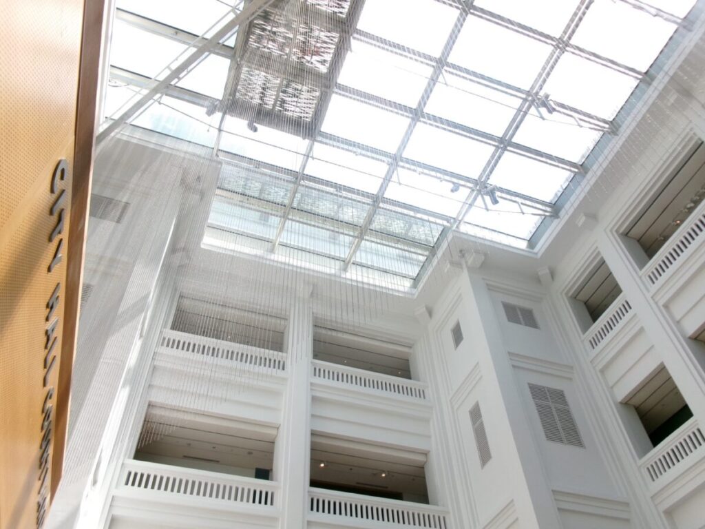 ナショナルギャラリーの建物内の様子