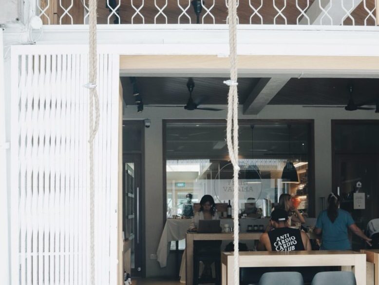 チョンバルにあるPlain Vanillaの店舗