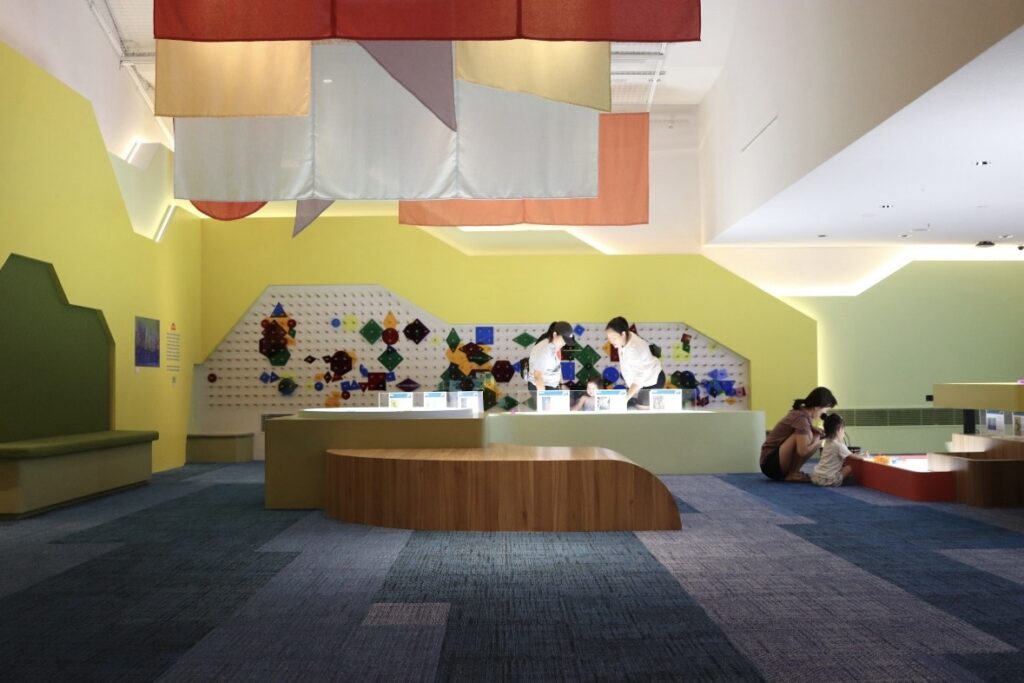 ナショナルミュージアム内のKeppel Centre for Art Educationの様子