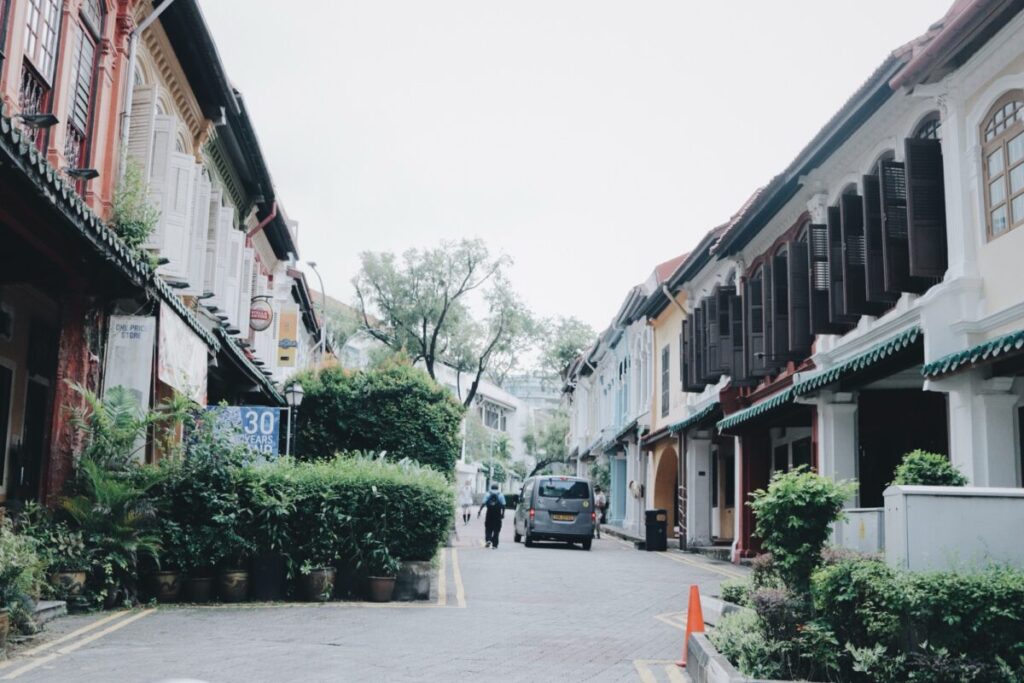 エメラルドヒルの街並み