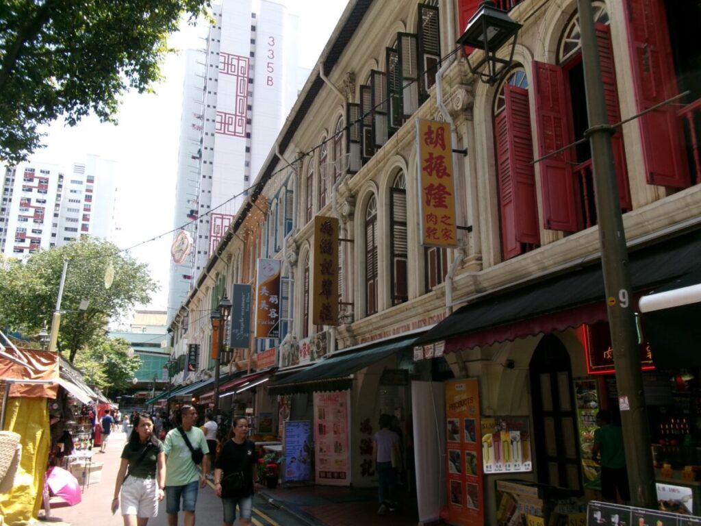 pagoda streetの街並み