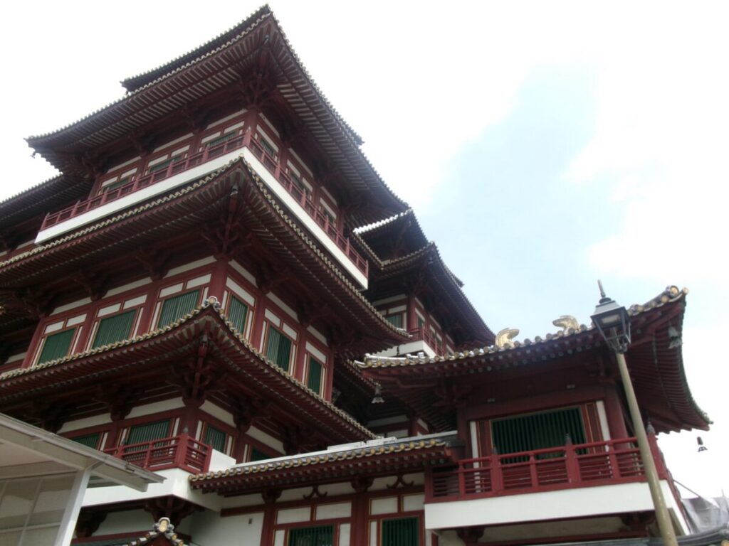 チャイナタウンにあるBuddha Tooth Relic Temple