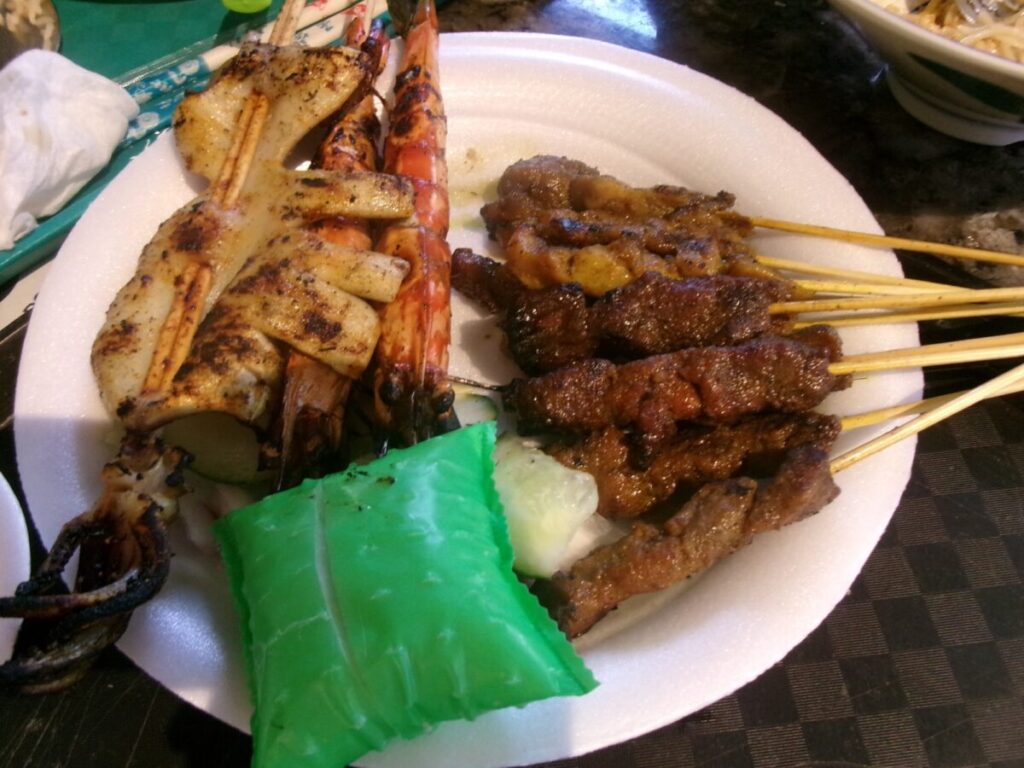 ラオパサのサテー