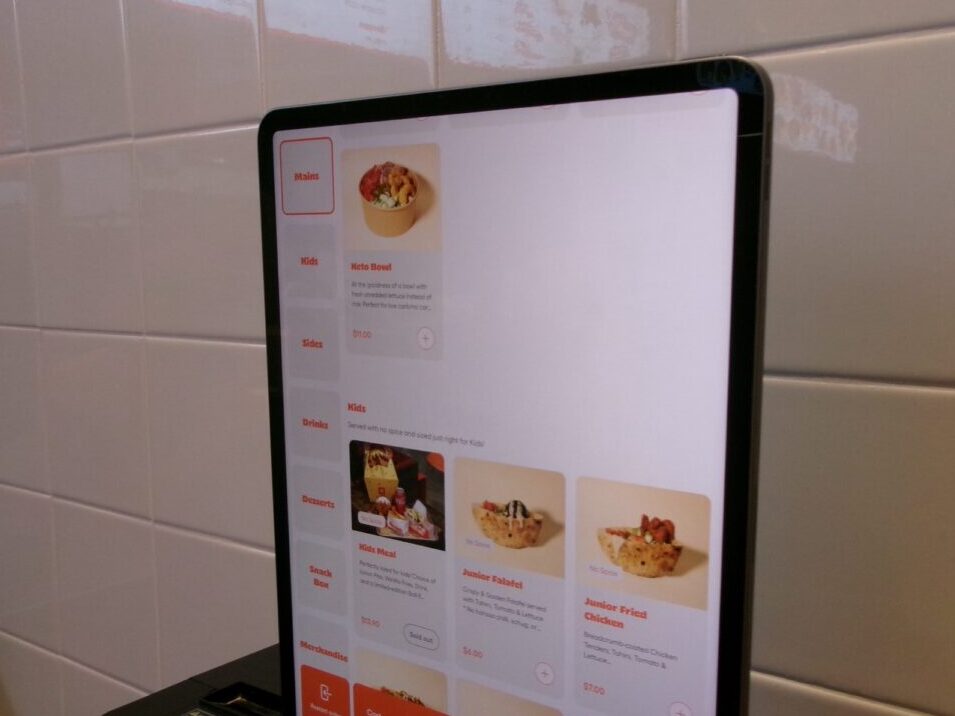 wewaの注文の機械