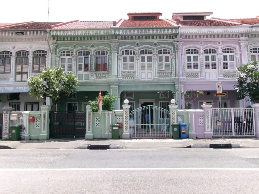 プラナカンハウスの正面