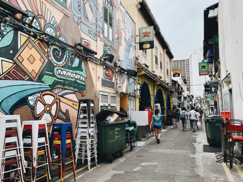 ハジレーンのウォールアート