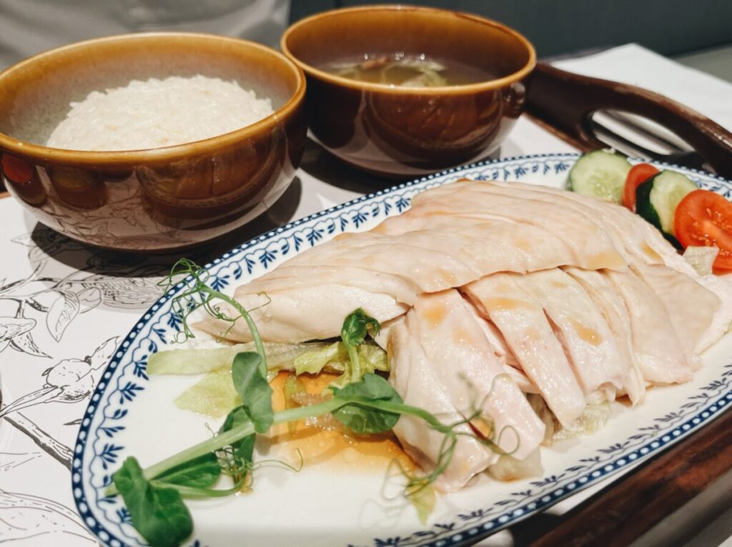 Chatterboxの高級チキンライス