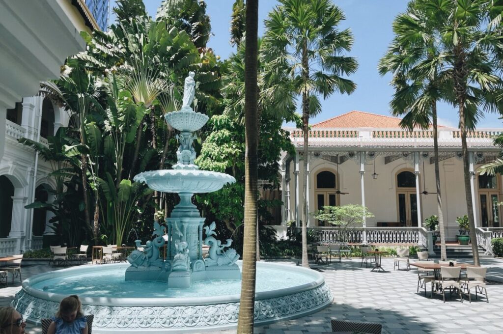 AP Caféのテラス席側の景色