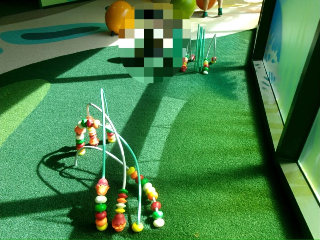 curiosity coveの小さい子向けの遊び場