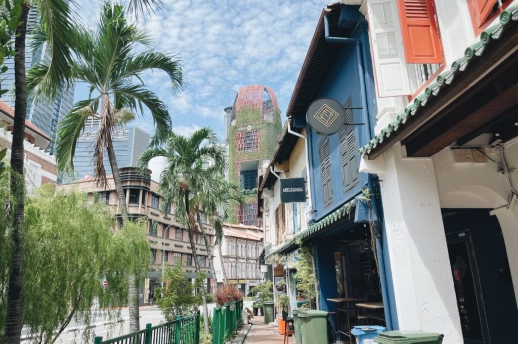 タンジョンパガーのカラフルなエリア