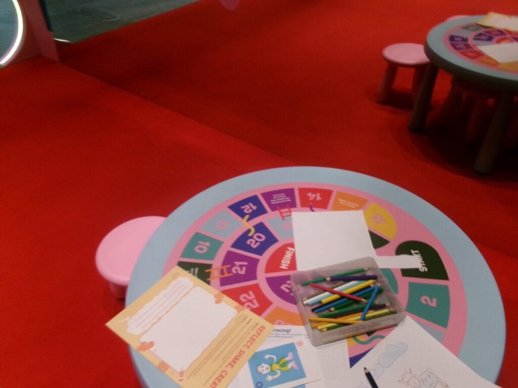 アジア文明博物館のプレグラの様子