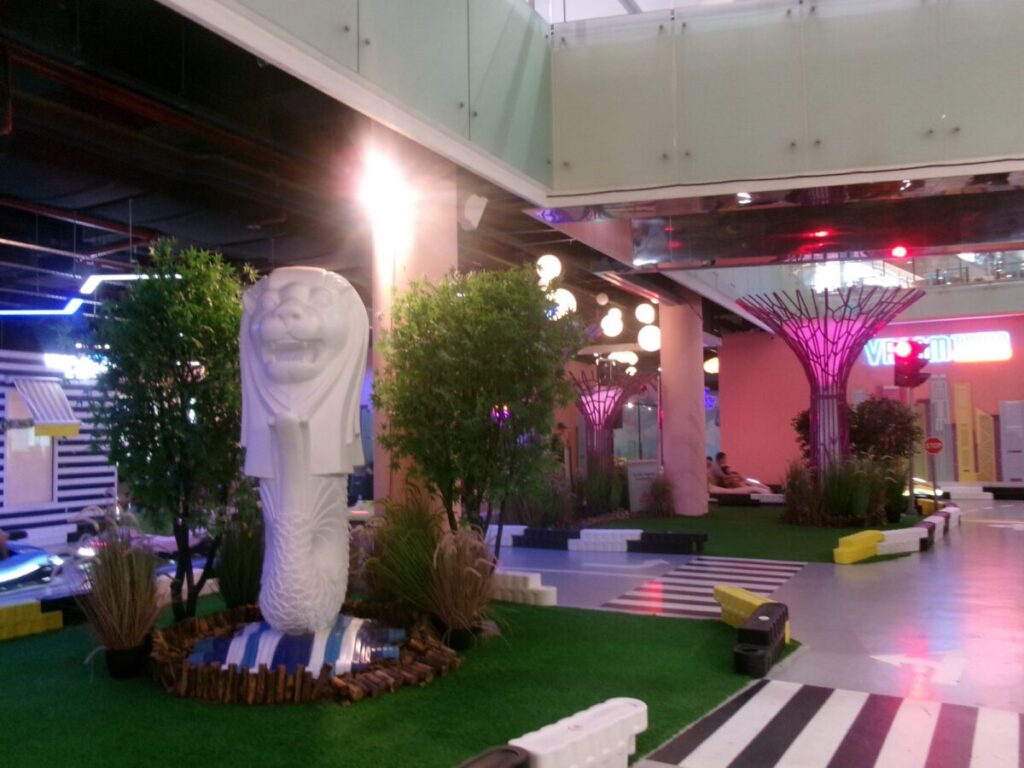 VroomTown Driving Cityのシンガポールらしい景色