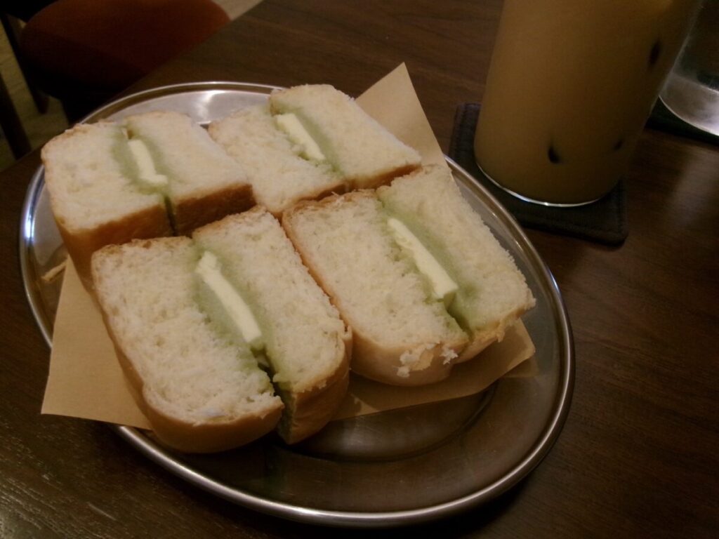 Maxi Coffeeのカヤトースト