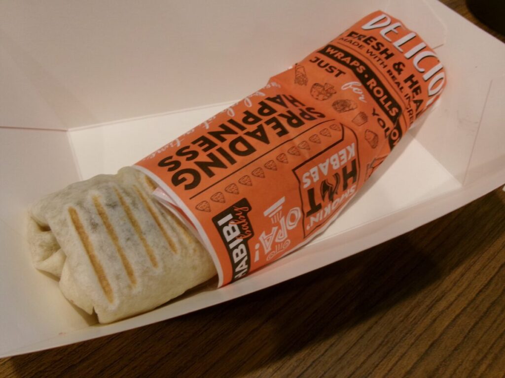 ケバブファクトリーというお店のケバブ