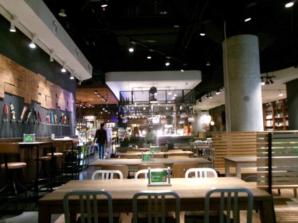 マルシェの店内