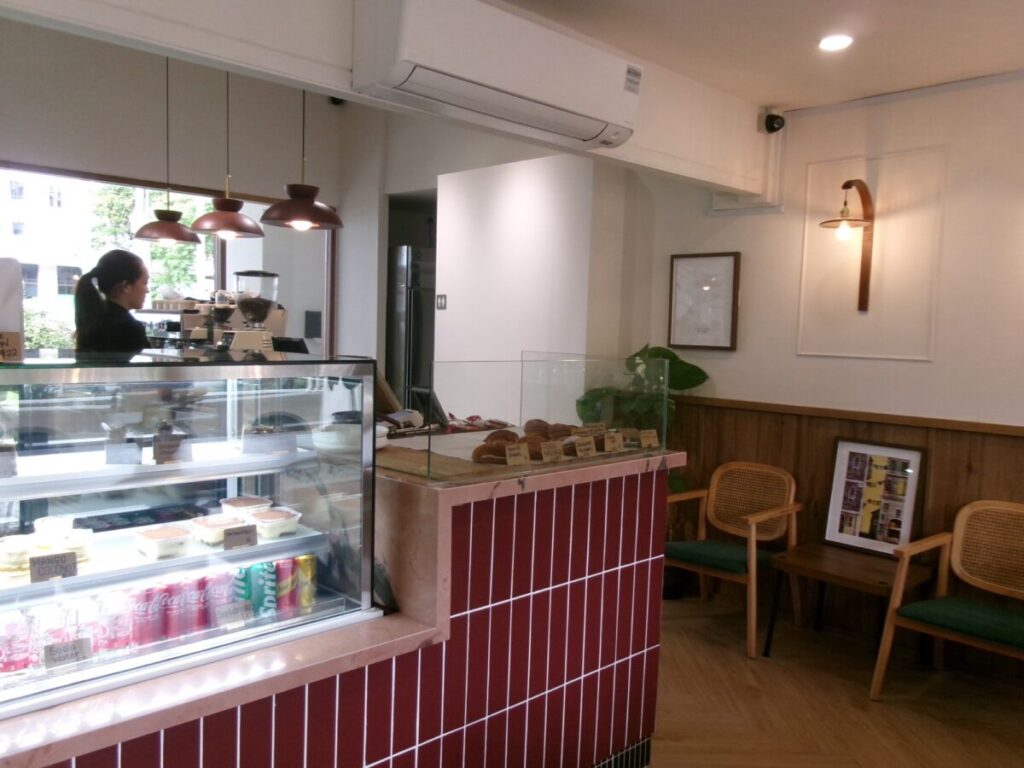 neighbourlyのカウンター周辺