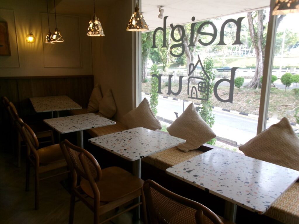 neighbourlyの2階の静かな空間