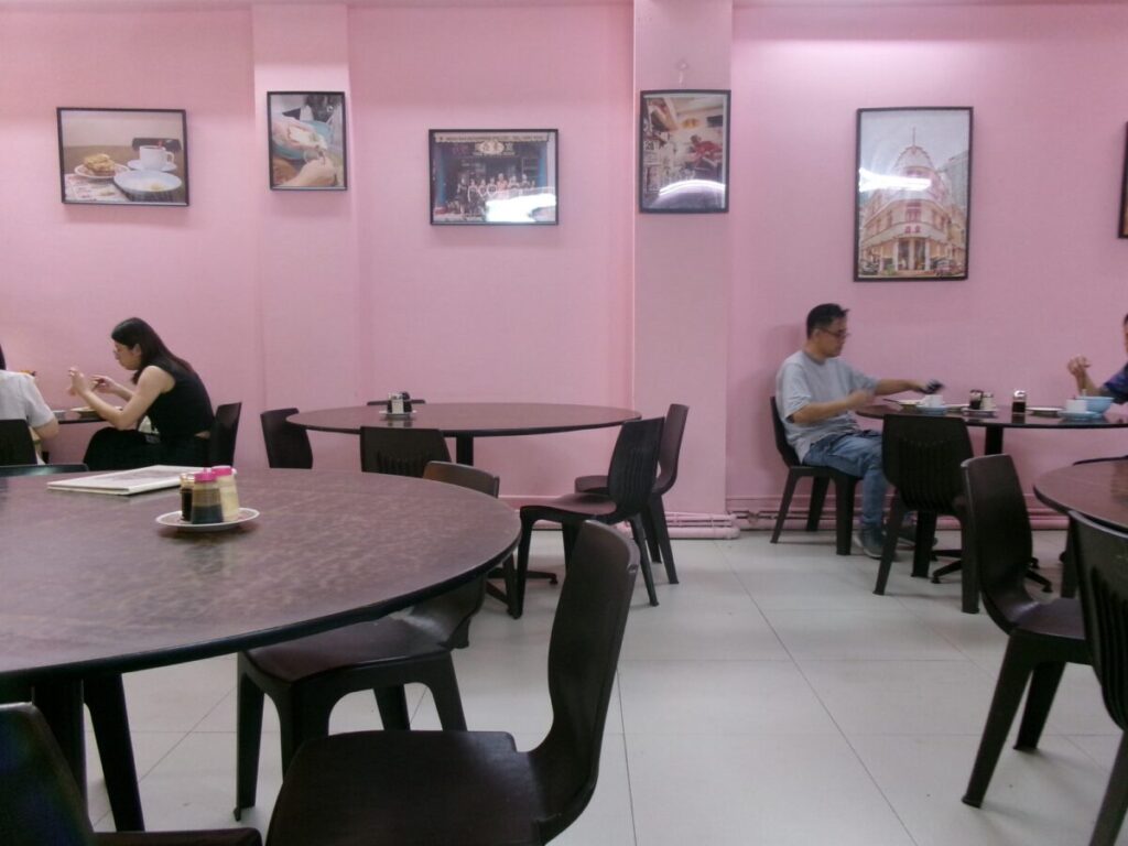 Tong Ah Eating Houseの店内