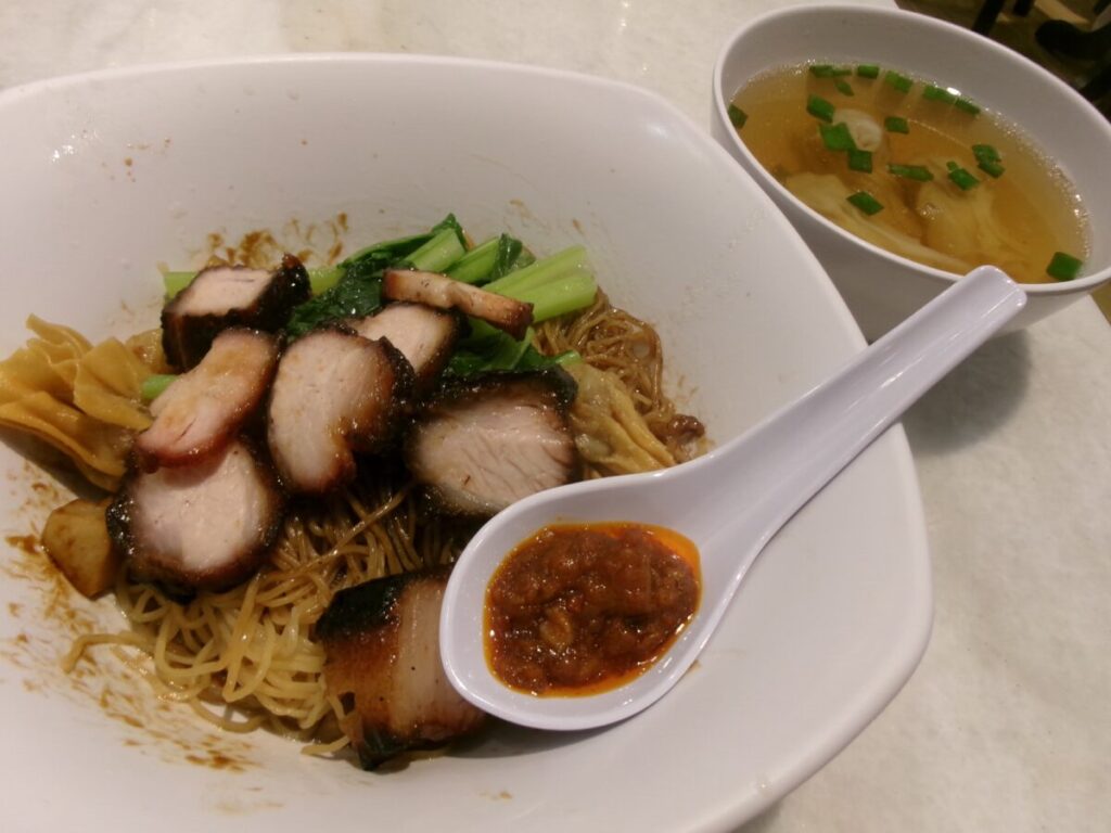 Hiang ji Roasted Meat &Noodle Houseのワンタン麺