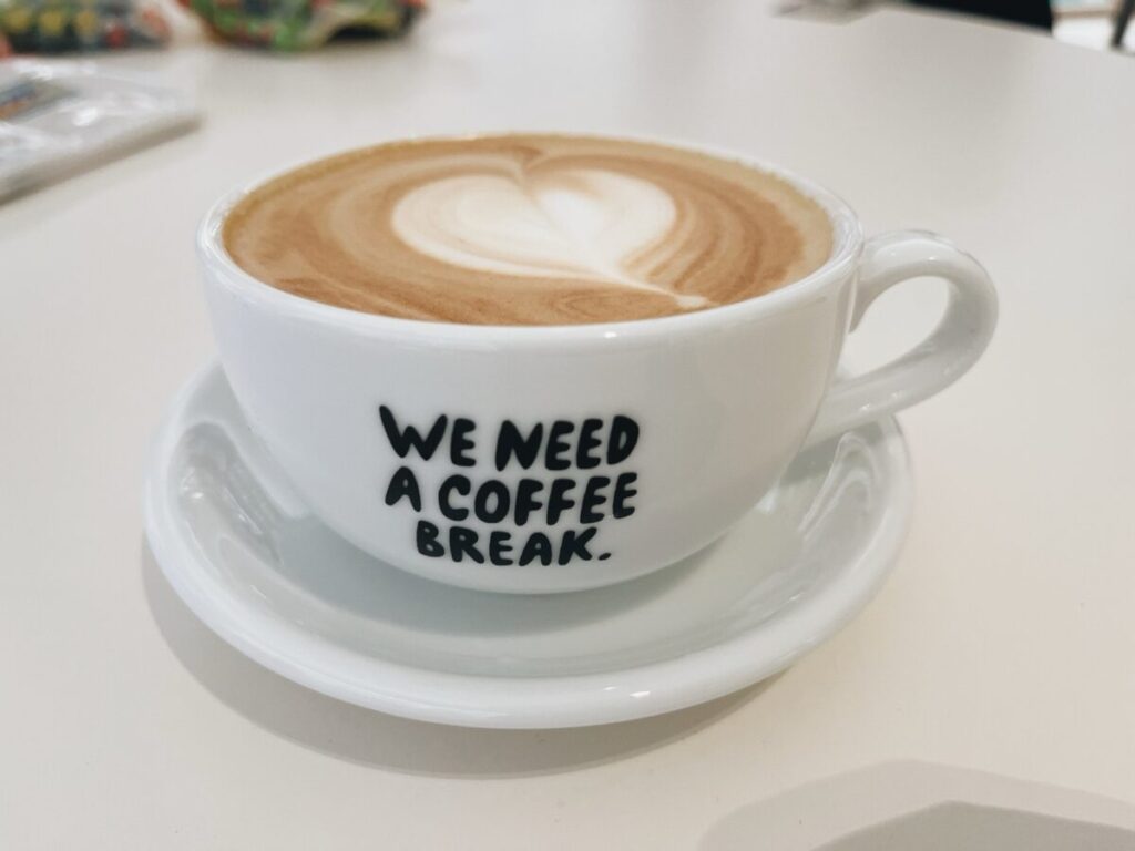Baristart Coffeeのラテ