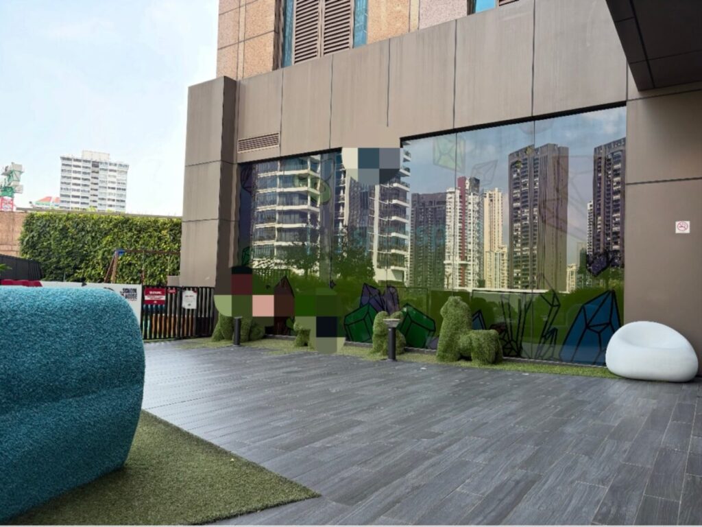 グレートワールドの3階の広場