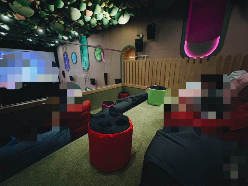 Shaw Centreのdreamersの2階席