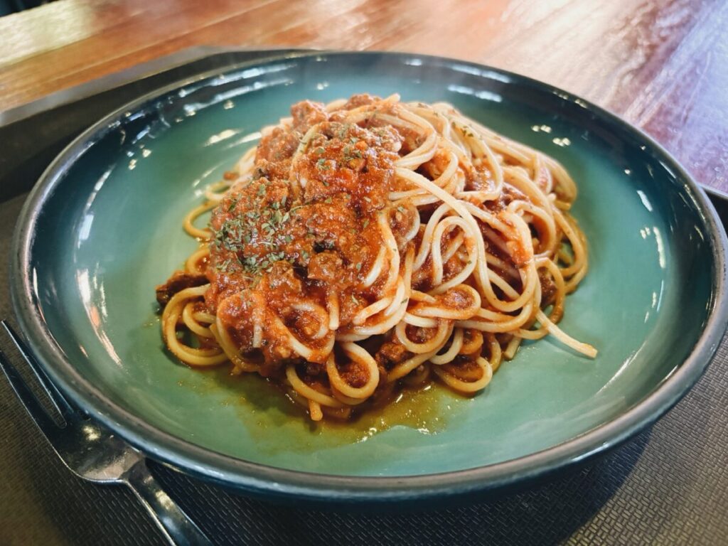 Essenの洋食屋さんのボロネーゼ