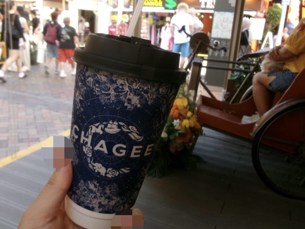 チャイナタウンのchagee