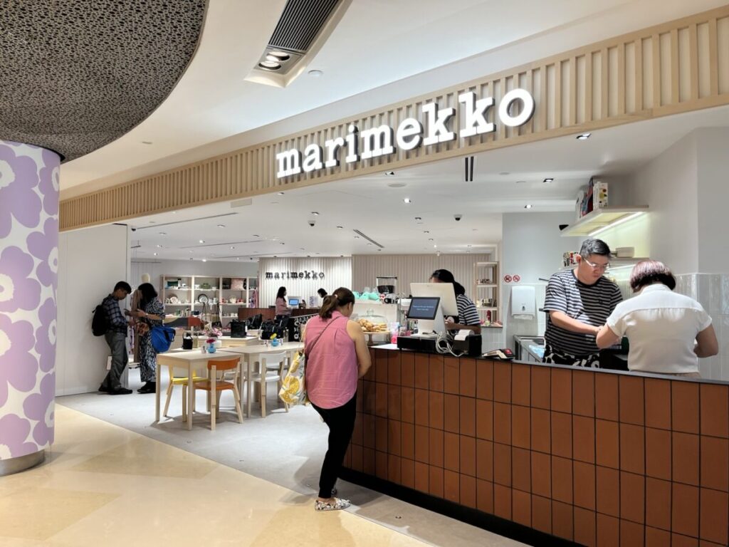 marimekko cafeの雰囲気