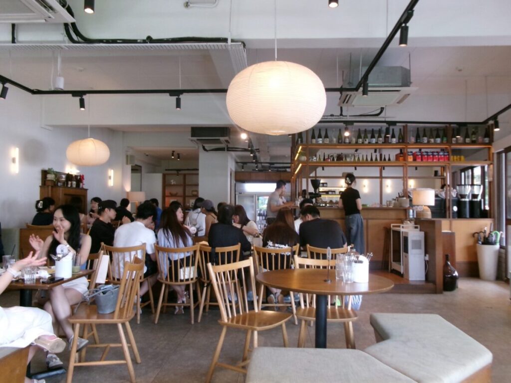 Columbus Coffee Co.のおしゃれな店内